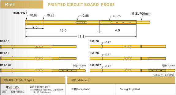 R50測試探針套管選型、R50探針套管規(guī)格型號(hào)、探針套管廠家